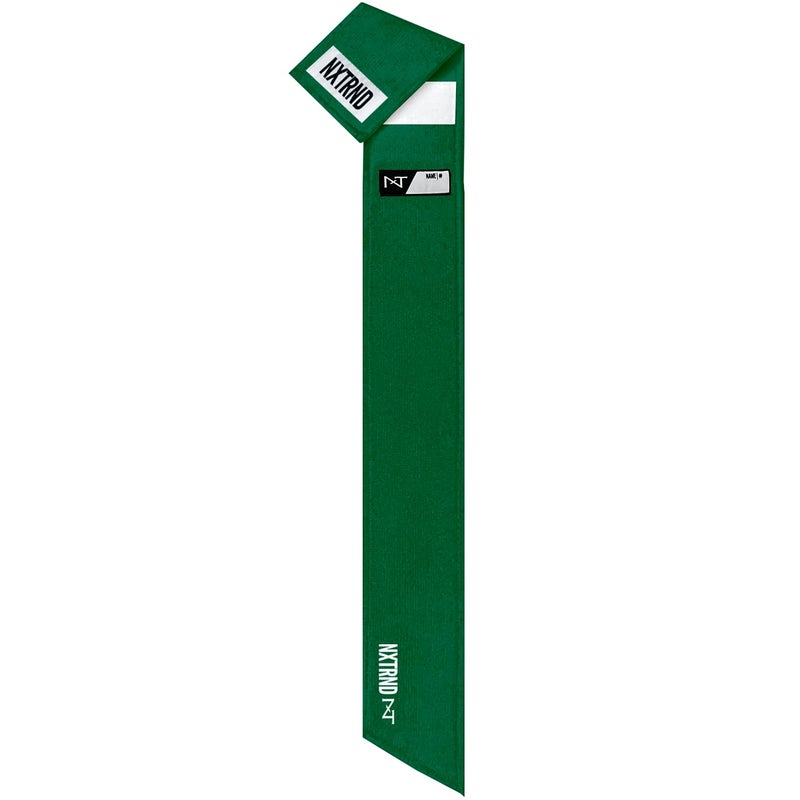 NXT NXTRND Nxtrnd Streamer Football Towel  Thin Sports Towel  Dries Hands & Football Accessories (Dark Green) - Image 1